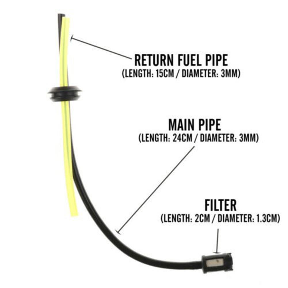 Tubo Carburante Tubo Serbatoio Filtro Con Accessori Filtro Serbatoio Passacavo Assemblaggio