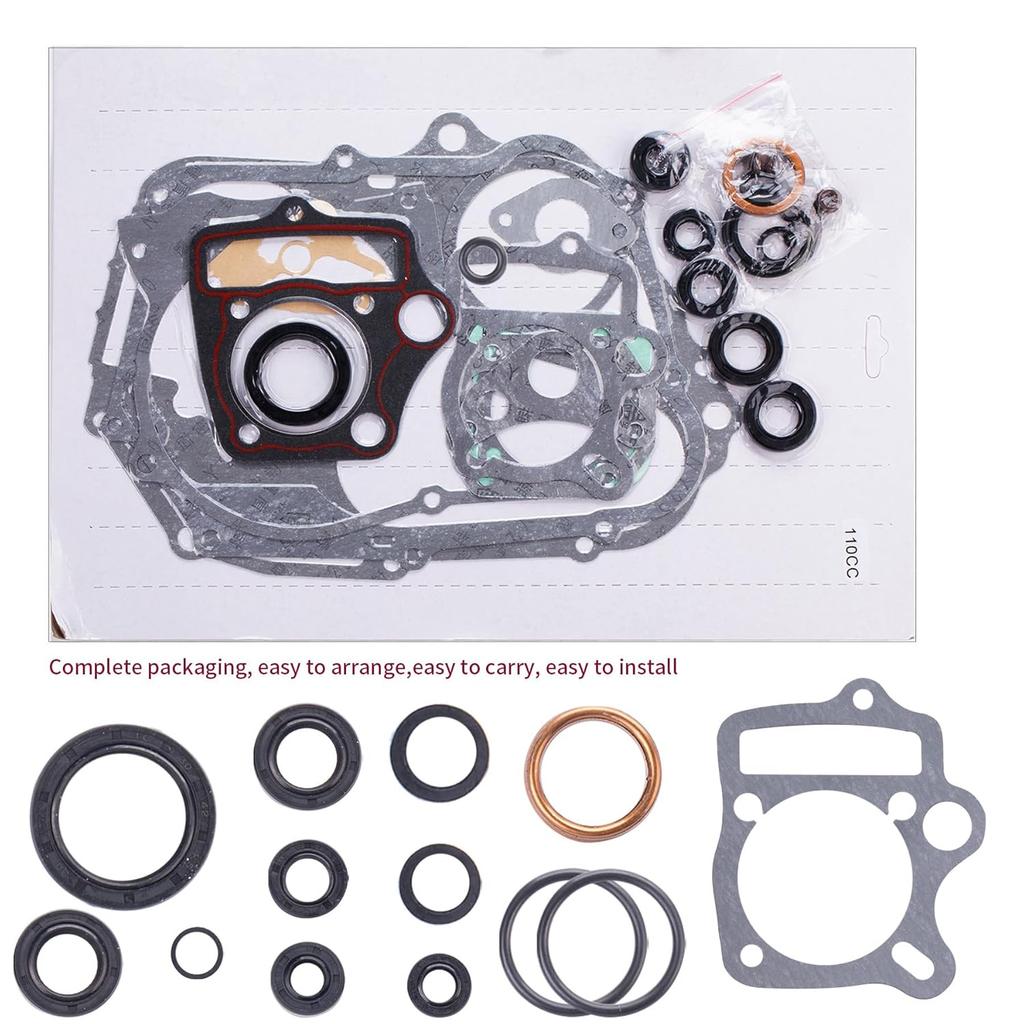Gasket Set Compatible with Chinese Honda Engine 110cc 125cc Taotao ATV Dirt Bike Go Kart Quad 4 Wheeler Dune Buggy Coleman Coolester SSR Apollo