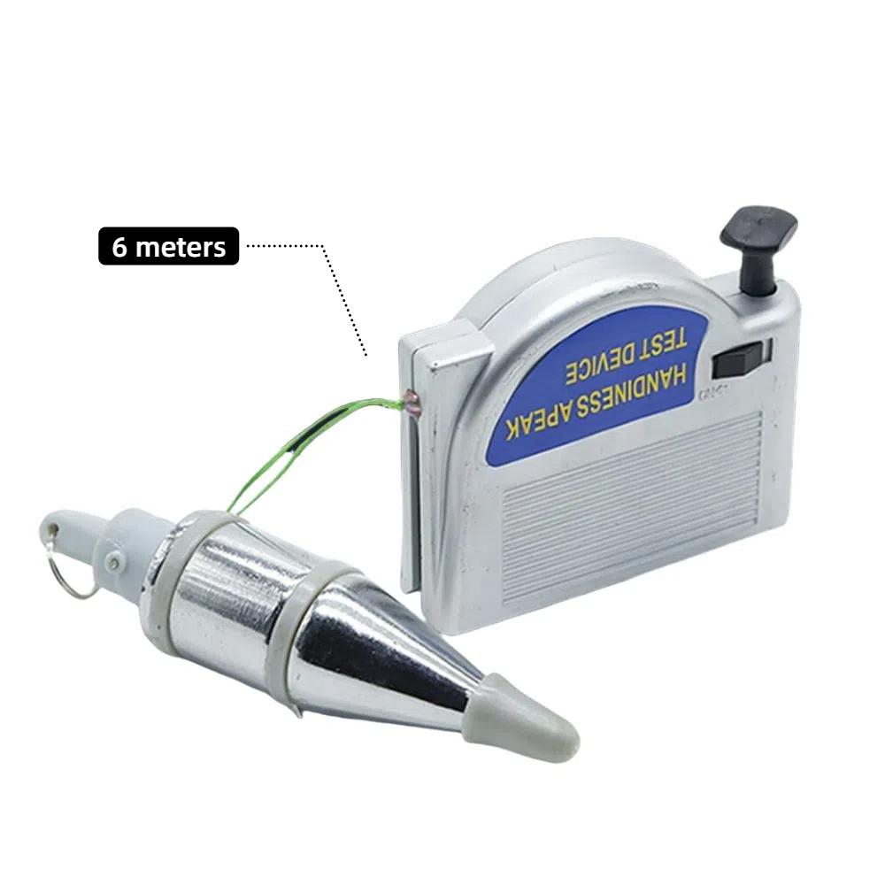 New Automatically Retractable Plumb Bob Magnetic Flexible Plumb Bobs Tool Silver Quickly Stabilize Hammer Line Plumbbob
