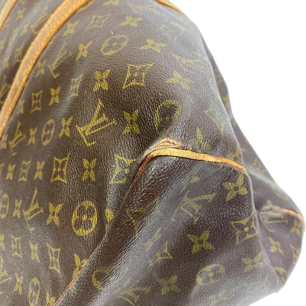 Louis Vuitton M41426 Vintage Monogram Pattern Leather Kiepol 50 Boston Bag Brown Leather Unisex Used