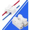 Pack Of 20 Press Fit Electrical Terminals Connectors Suitable For Easy  Wire Connection Home Circuit Upgrades