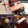 Compact Mini Jigsaw Fret Woodworking Hand Saw with Steel Wire Curve and U-Shaped Blade