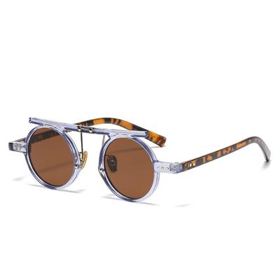 Süße Runde Punk Sonnenbrille Für Männer Und Frauen Stilvolle Glamour Marke Brillen Designer Unisex Mode Brillen Uv400
