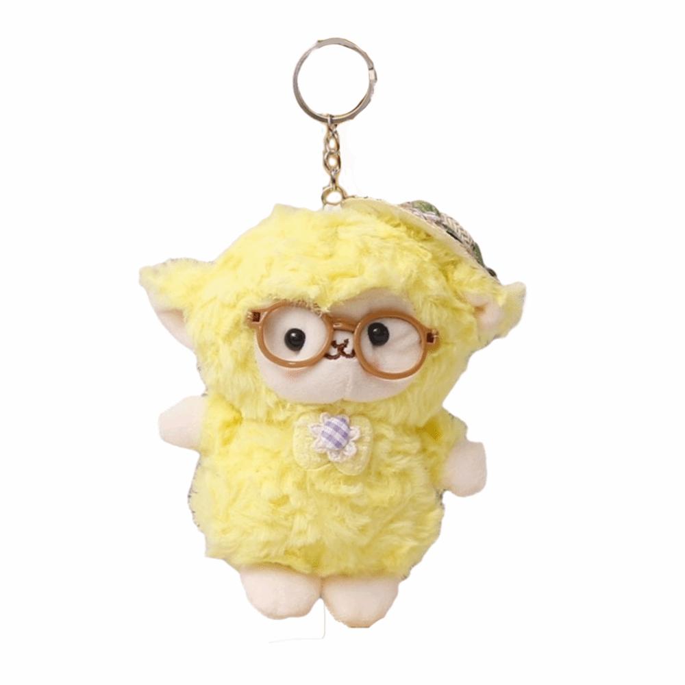 Lamb New Year Lamb Plush Keychain Decorations Sheep Plush Toy Fashion Sheep Doll Pendant Bag Charm