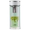 WANXIANG Double-Wall Glass Tea Infuser Mug