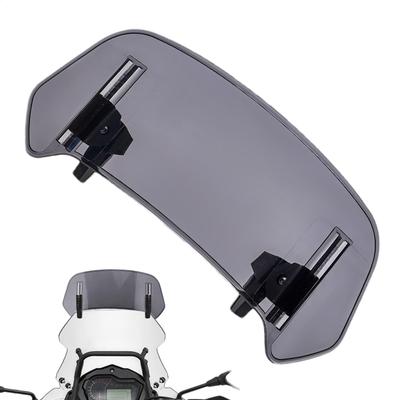 Clip On Motorcycle Windscreen Extension Motorbike Wind Deflector Airflow Windscreen Wind Deflector Motorcycle Air Deflector