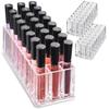24-Slot Lipstick Holder Clear Acrylic Cosmetic Storage Box Nail Cosmetic Stand