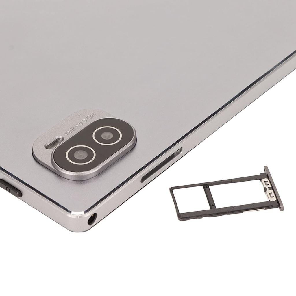 Android 11 Tablet PC with 6GB 256GB 4G Network and 5G WIFI 10.1-inch Dual-Band RAM, ROM, Calling, (Gray)