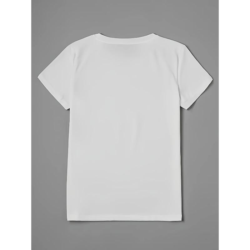 Damen Italienischer Stil Zitrone & "La Dolce Vita" Grafikprint T-Shirt - Leicht Atmungsaktiv Rundhals Kurzarm Oberteil,