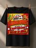 Guadeloupeens Hero With French Comic Lettering Colorful Geckos Red Yellow Burst Martinique Text And Unisex All Tshirt