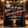 2026 Sommer James Basketball Fan Kollektion T-Shirt Tanktop Individuelles Design Basketballshirt Atmungsaktive Sportbekleidung Kinder Erwachsene