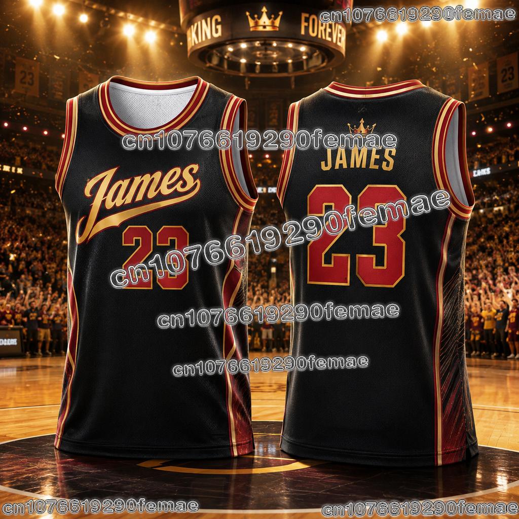 2026 Sommer James Basketball Fan Kollektion T-Shirt Tanktop Individuelles Design Basketballshirt Atmungsaktive Sportbekleidung Kinder Erwachsene