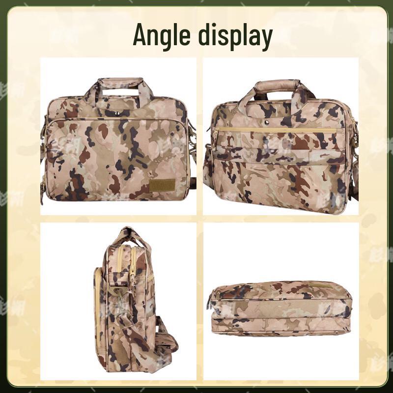 Shanshuo Camouflage Laptop Briefcase Shoulder Bag
