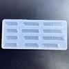 Resin Shaker Filling Mold,Silicone Letter Mold Epoxy Resin Mold Filler Quicksand Casting Filling Mold for Jewelry Making