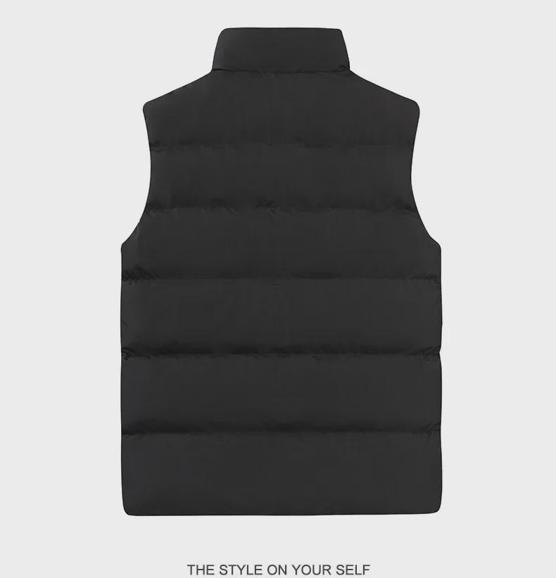 Unisex bavlněná zimní vesta s logem pro teambuildingové akce