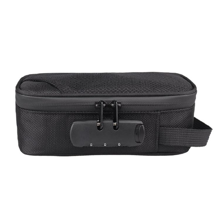 Smell Proof Storage Bag Odor Proof Stash Bag With Lock Travel Portable чёрный