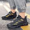 Spring and Summer New Men's Outdoor Shoes Swivel Buckle Breathable Lightweight Sports Shoes Wearresistant Large Sole Men's Shoes