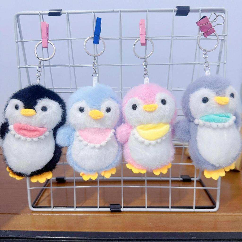 Mini Plush Toy Claw Machine Keychain Charms