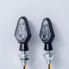 2Pcs Led Motorbike Lampe LED Indicators Light LED Turn Signal Light Super Bright Amber Blinker Motorcycle Universal Mini Lamp