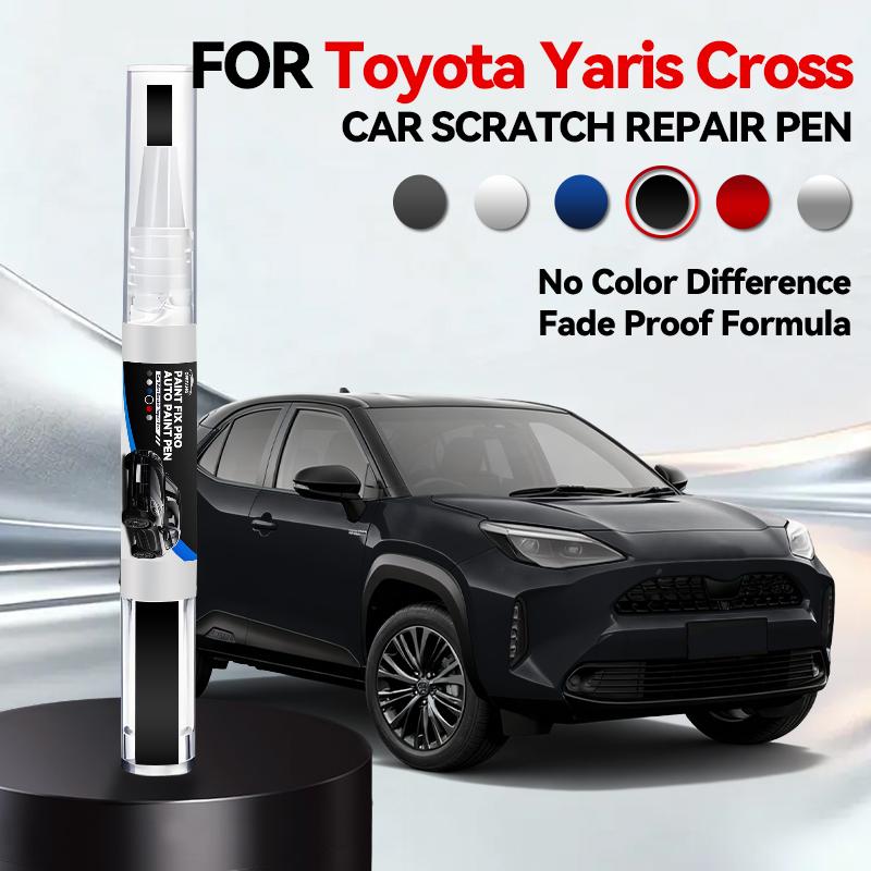 Purpose Vehicle For Toyota Yaris Cross Car Paint Repair Pen Touch Up Scratch Remover DIY Auto Accessories Black White 040 YELLOW