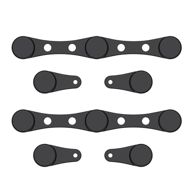2 Set Air Fryers Silicone Magnetic Buckle for Securing Paper and Preventing Burns in High Temperature Environments