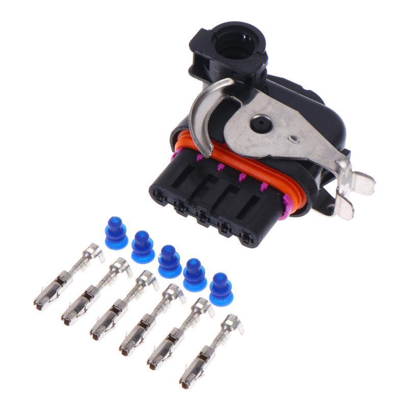 

New 5pin 1.5mm Dj7051k-1.5-21 Plastic Black/18242.000.000 Vehicle Connector Is Suitable For Wiper Motor Plug