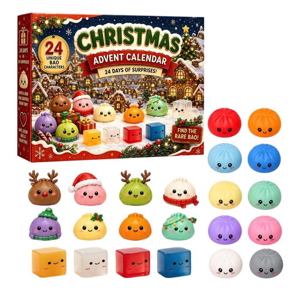 Weihnachts-Adventskalender Tag Countdown Spielzeug für Kinder