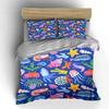 Marine Life-Themed Decorative Set Exquisite three-piece bedding set gift for kids and adults