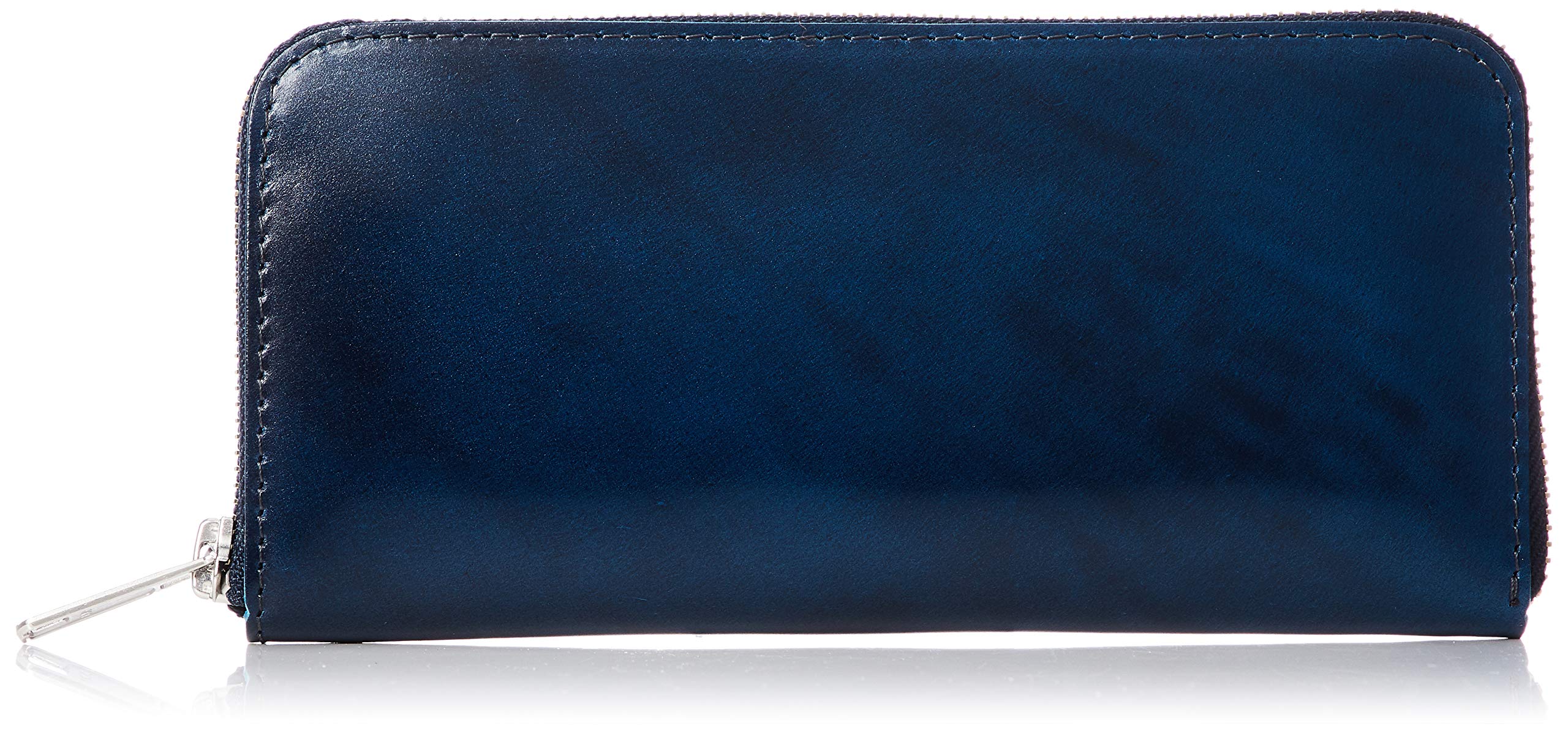 

Tachiya Cordovan Длинный кошелек на круговой молнии SS0482N (Miyauchi Sangyo) военно-морской флот