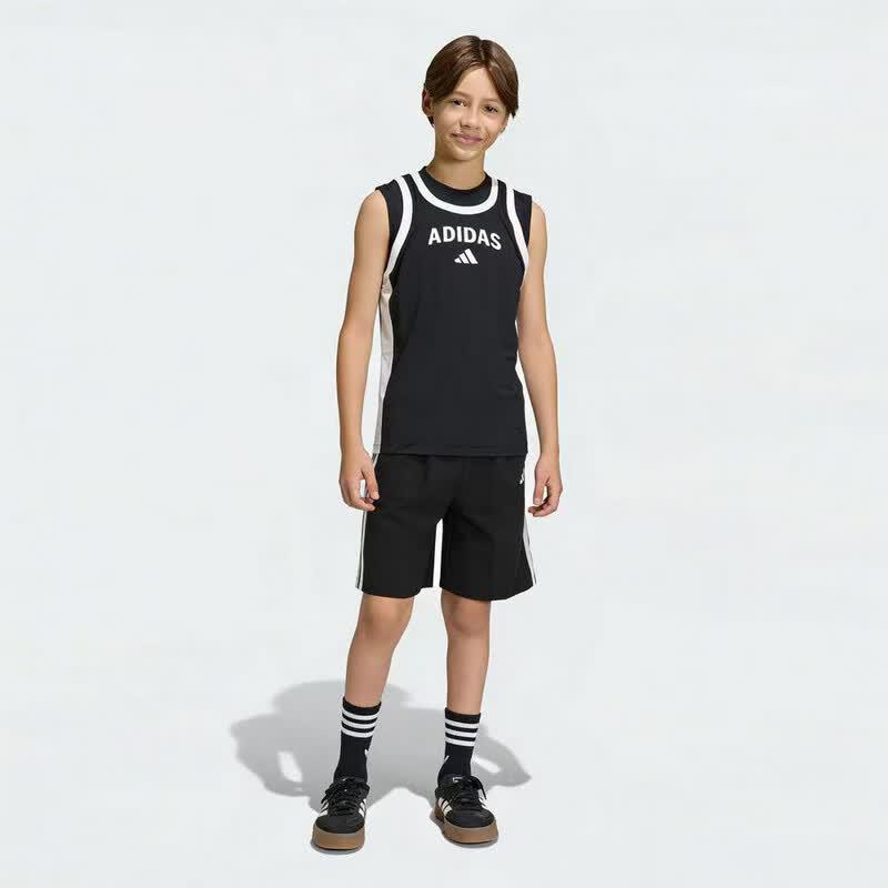 Adidas Boys  Loose Fit Breathable Sports Set KH0225 152