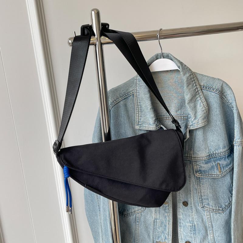 Casual Commuting Trend Solid-color Crossbody Bag Cycling Sports Single-shoulder Bag