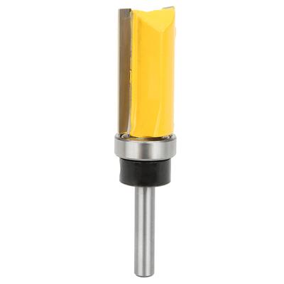 14in Shank Bearing Flush Trim Router Bit Woodworking Carpenter Tool for Slotting Trimming