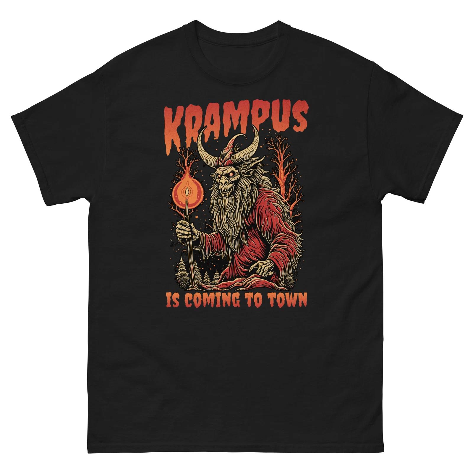 KRAMPUS HOLIDAY CHRISTMAS VINTAGE CHRISTMAS Unisex classic tee 2XL