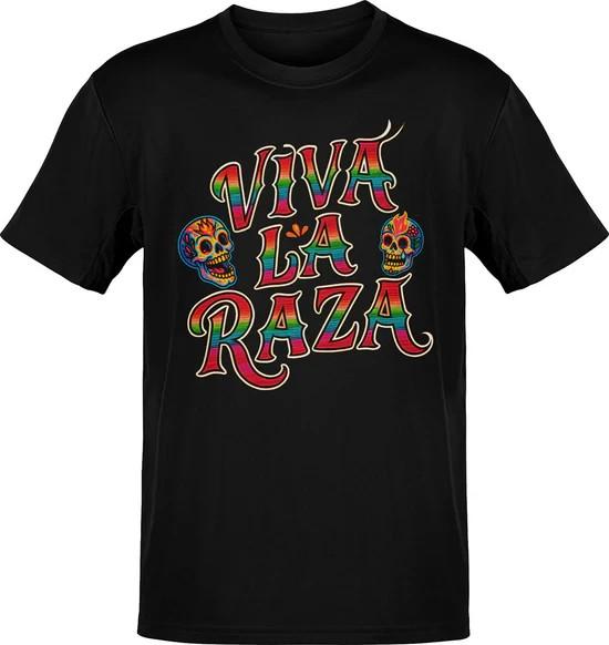 Футболка с графическим принтом «Viva La Raza» (Серапе) S разноцветный
