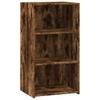 Sideboard Smoked Oak 50x41x93 cm Wood Based Material