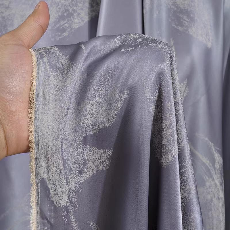 Acetat Jacquard Stoff DIY Material Chinesischer Stil Glänzend Kunstseide Stoff für Bekleidung Nähen nach Meter