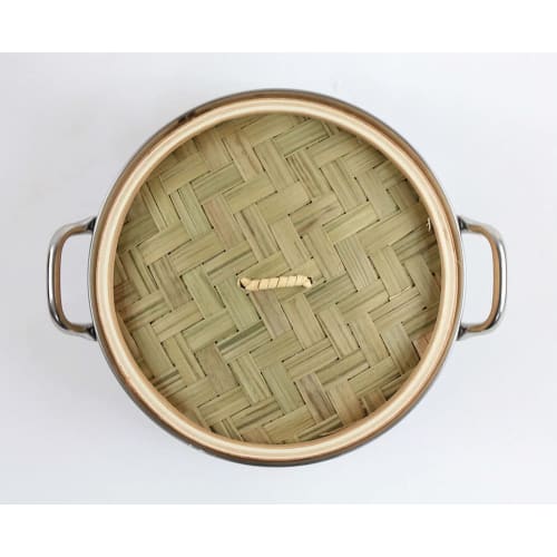 Banyo Japanese-made induction-compatible stainless steel steamer pot, 24cm set, EX00410A