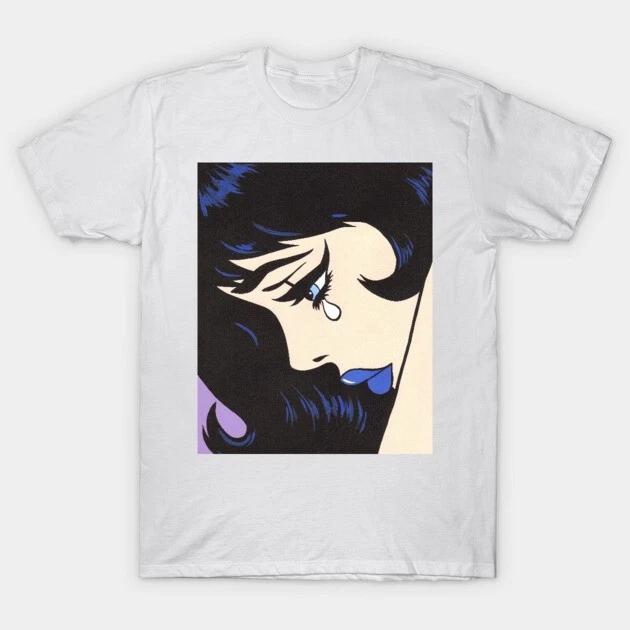 Goth Sad Comic Girl T-Shirt