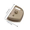 Inside Door Handle Trim Cover Beige 4pcs for Hyundai Santa Fe 2007-2012