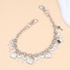 Gothic Punk Detachable Bag Chain Set With Multiple Cool Charm Designs For Handbag Decor Y2K Alt Style Daily Wear