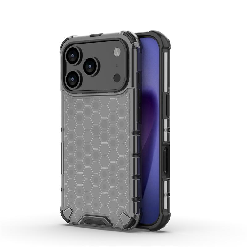 For iPhone 17 Pro Case iPhone 17 Pro Cover Honeycomb Style Bumper Shield Protective Phone Cases For iPhone 17 Pro Max Air Funda