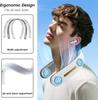 4000mAh Rechargeable Portable Neck Hanging Air Conditioner Cooling Without Blades