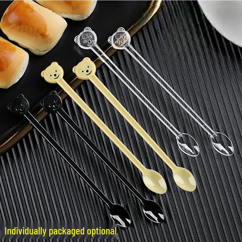 

Disposable Long-Handle Coffee Stirring Spoons