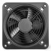 Industrial Ventilation Extractor Metal Axial Exhaust 250MM/10 Inch Air Puller Fan (250MM/10 Inch)