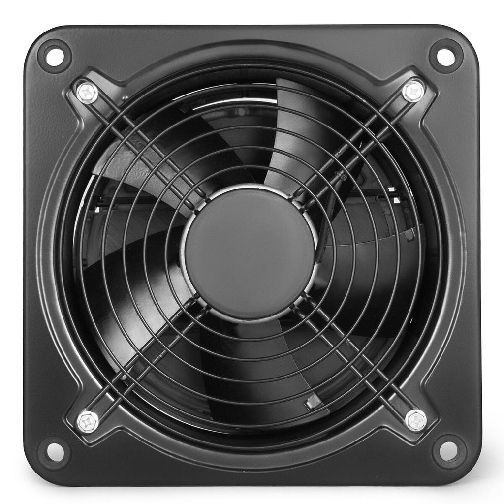 Industrial Ventilation Extractor Metal Axial Exhaust 250MM/10 Inch Air Puller Fan (250MM/10 Inch)