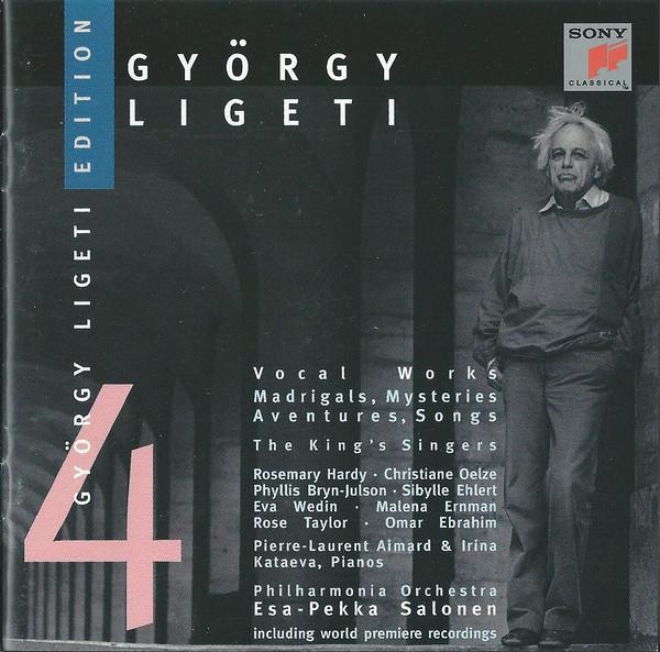 

CD GYRGY LIGETI - Vocal Works SK62311 Sony Classical 1997 US Classical Used