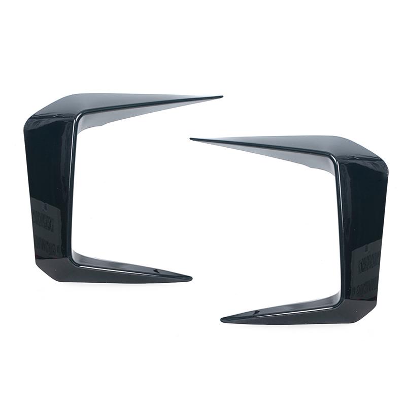 2PCS For Toyota RAV4   Car Front Bumper Fog Light Frame Cap Daytime Running Lamp Trim Eyebrow Cover Hood