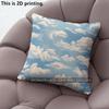 Sky Cloud Print Throw Pillow Covers Pattern Cushion Cover Suitable For Sofa Bedroom Car Pillow Cover