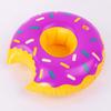 Cartoon Donuts Cup Cushion Multicolor Water Inflatable Coasters Portable Inflatable Circle Coasters Swimming Pool Party Decor