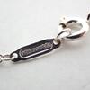 [Used] TIFFANY/Tiffany 925 Initial/K Pendant/Necklace/j18-1
